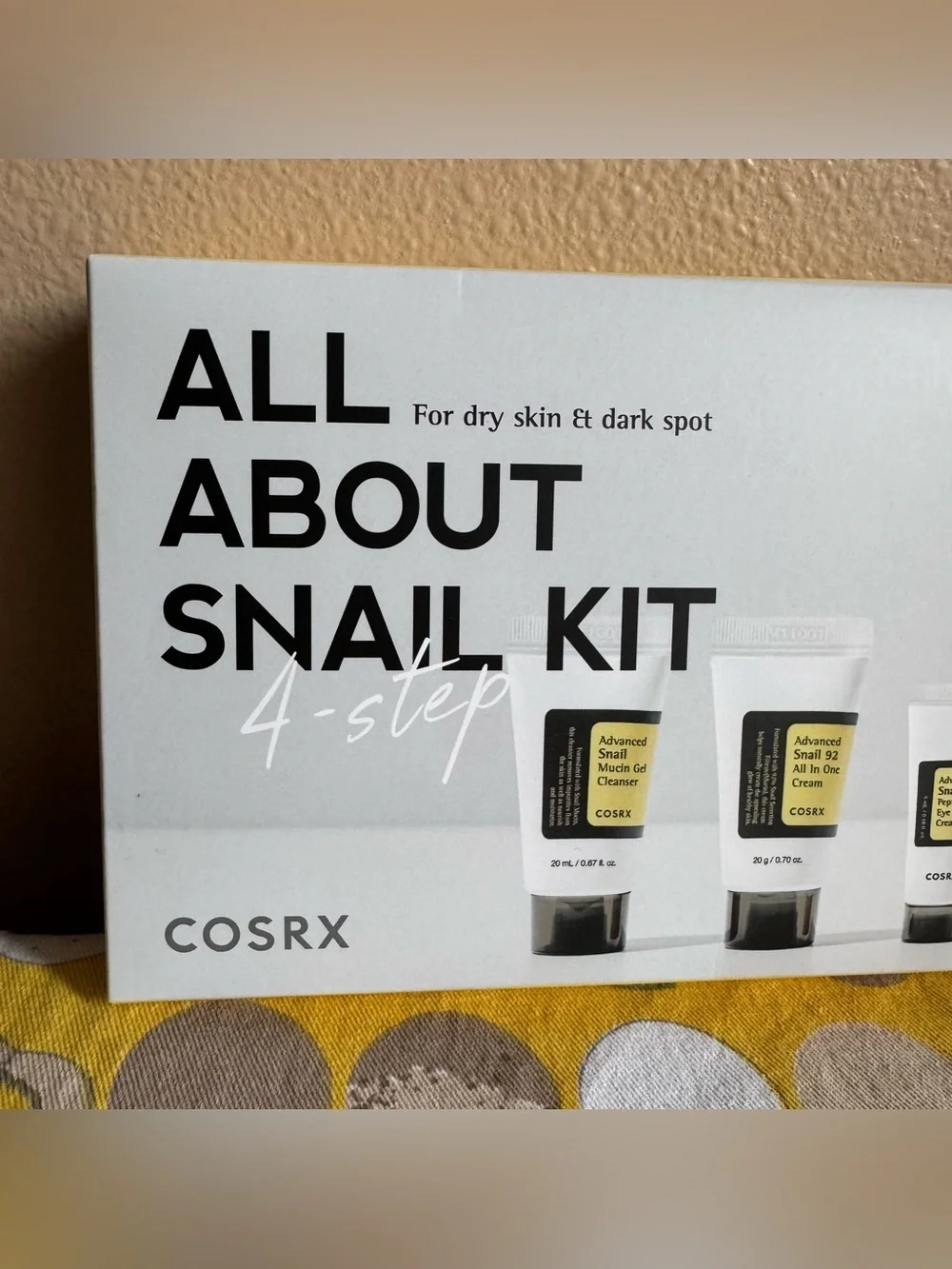 COSRX NIB All About Snail 4-Step Kit